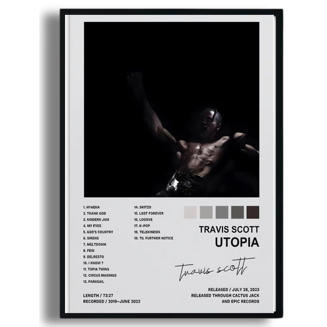 After Dark Utopia Album Poster