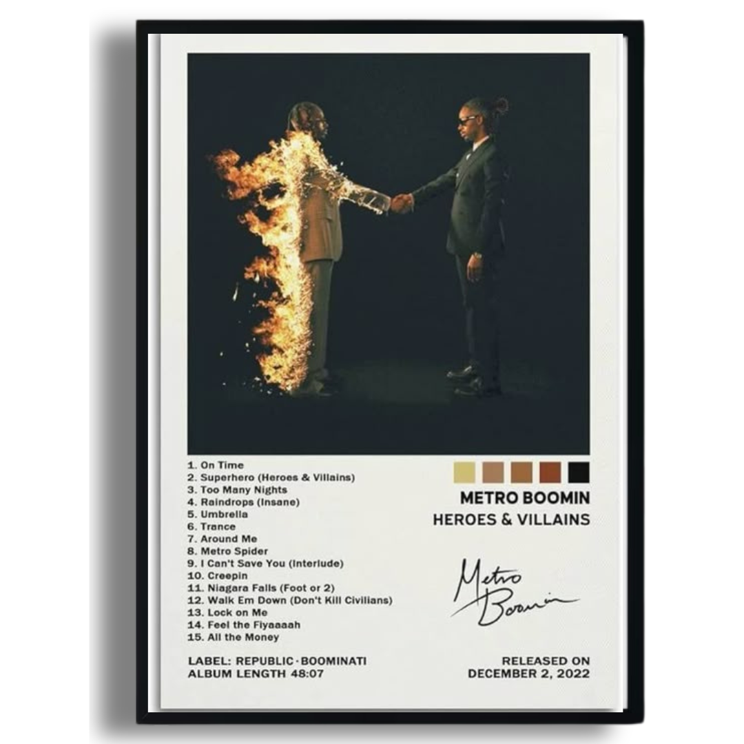 Heroes & Villains Album Poster