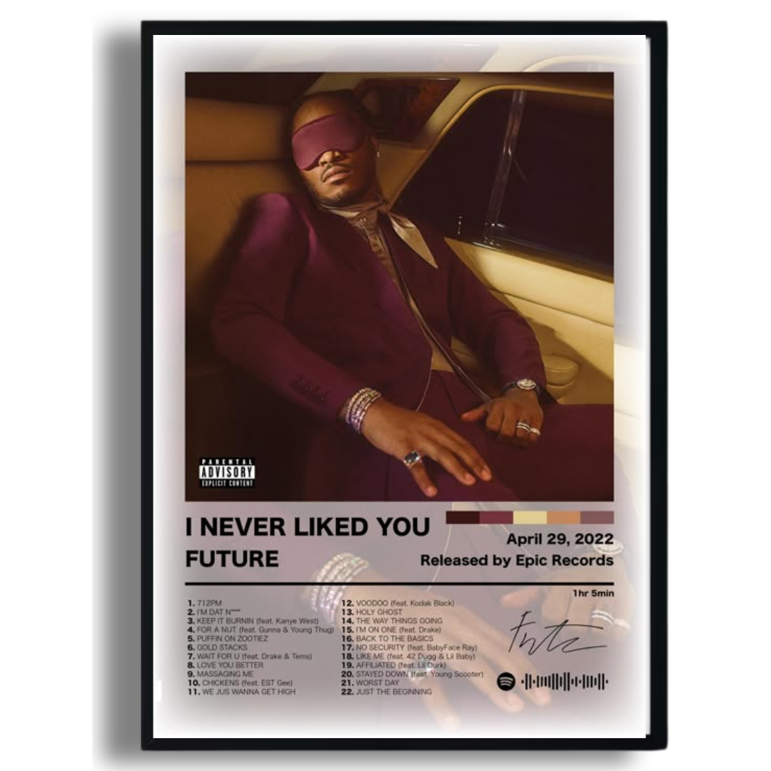 I Never Liked You Album Poster
