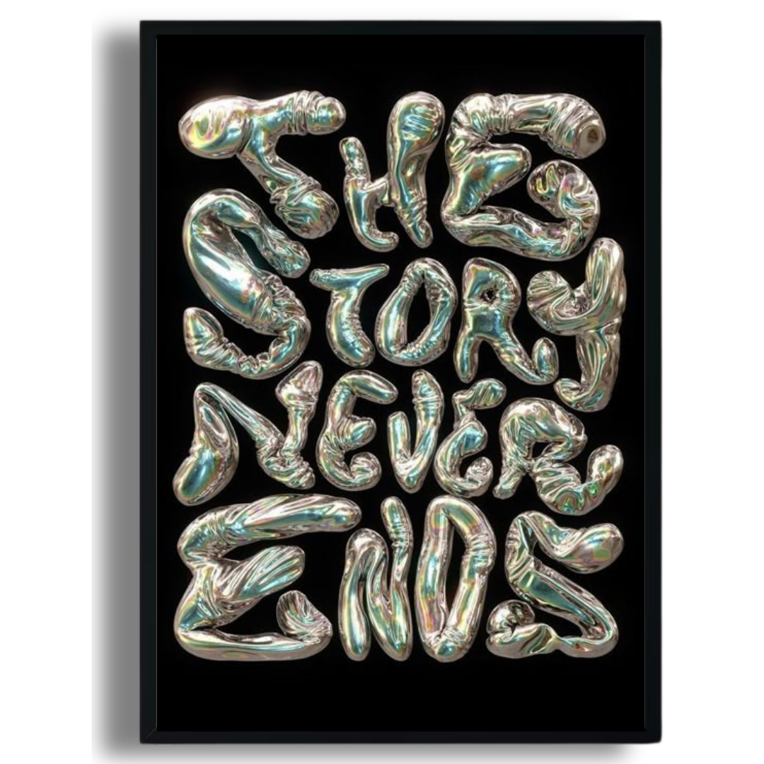 The Story Never Ends Poster