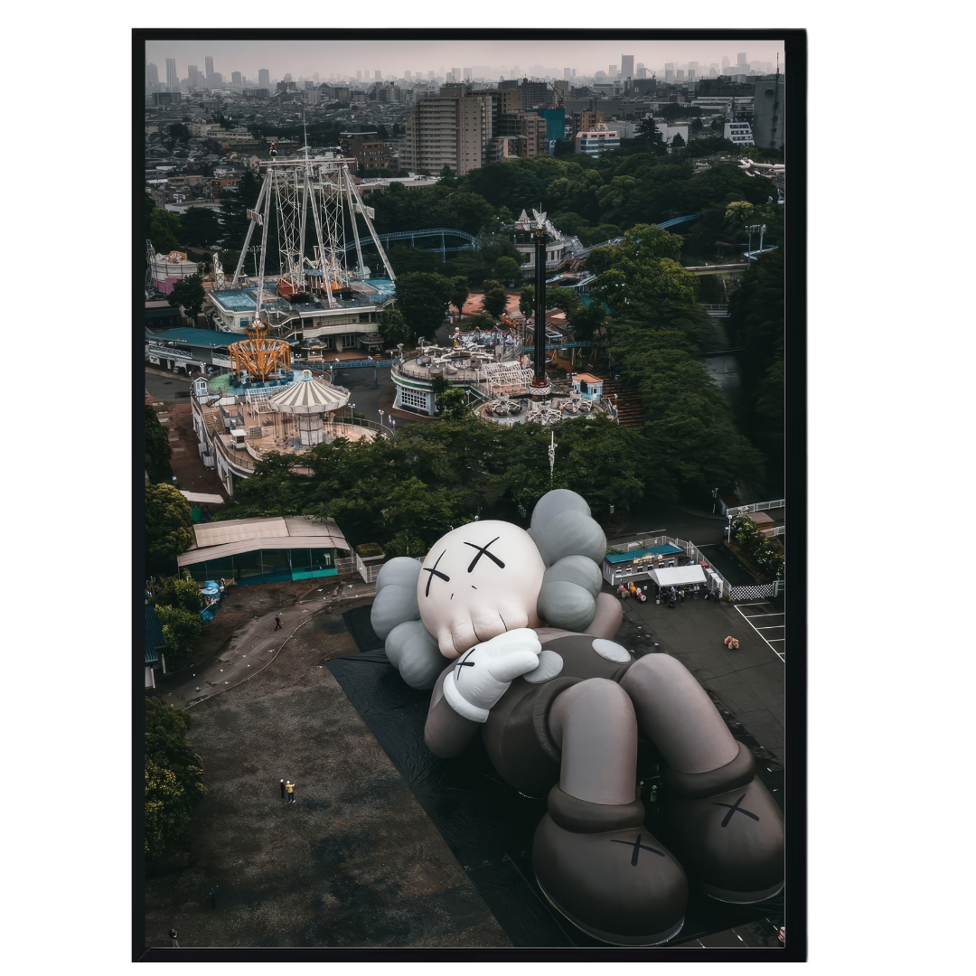 KAWS Companion Tokyo Poster