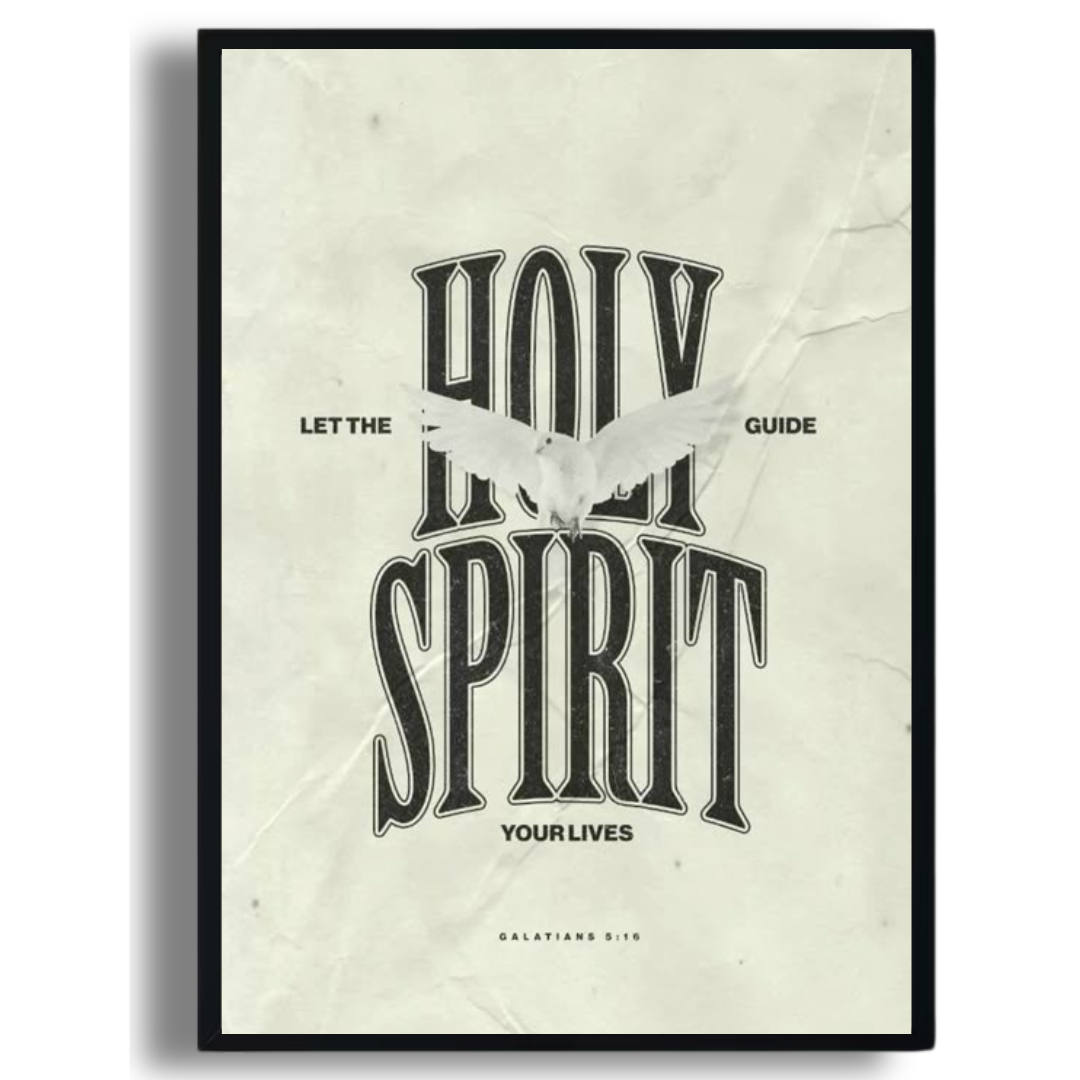 Holy Spirit Guide Poster