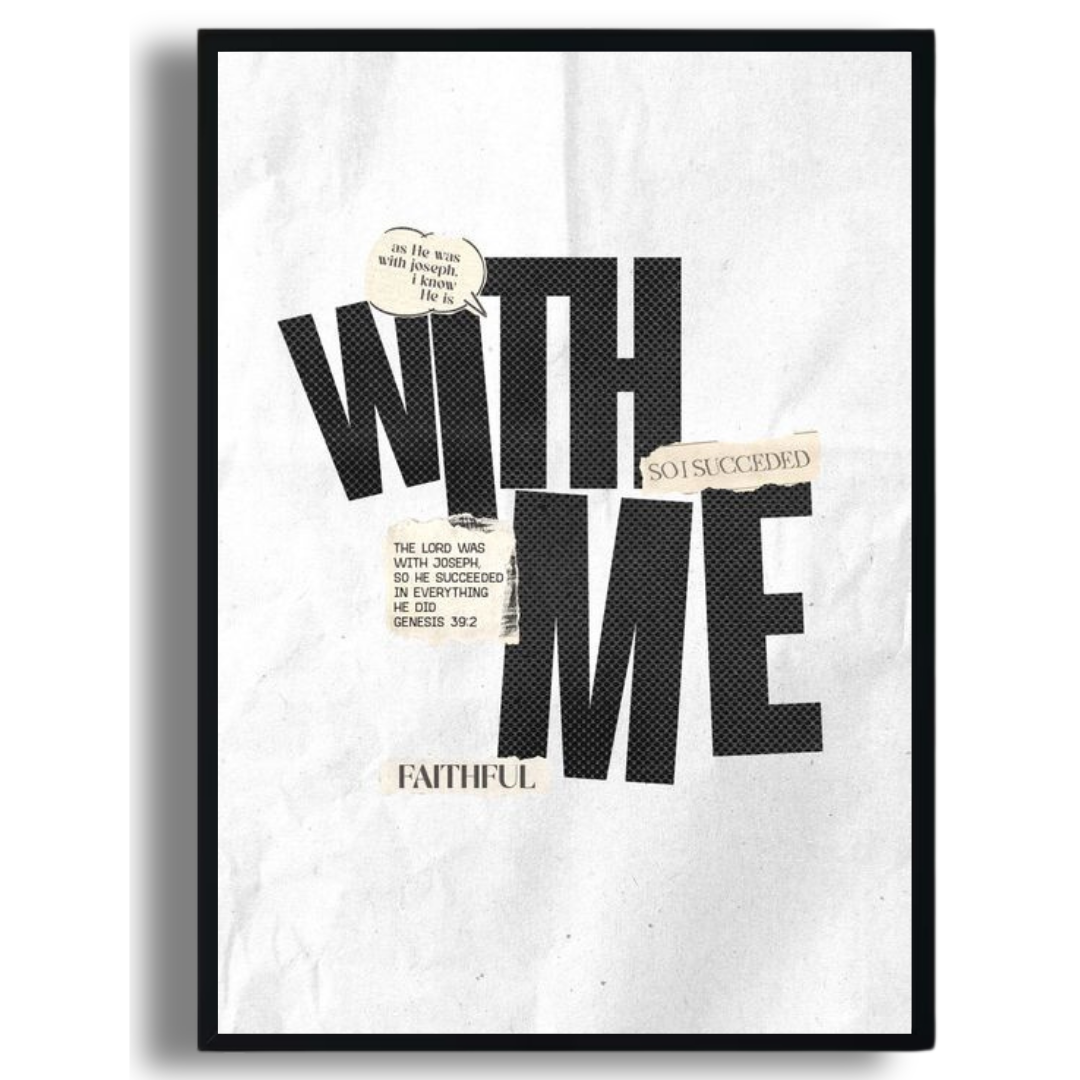 With Me Poster
