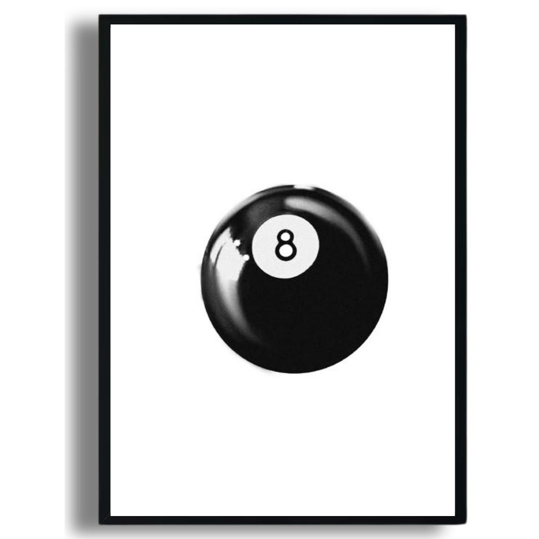 Eight Ball Poster