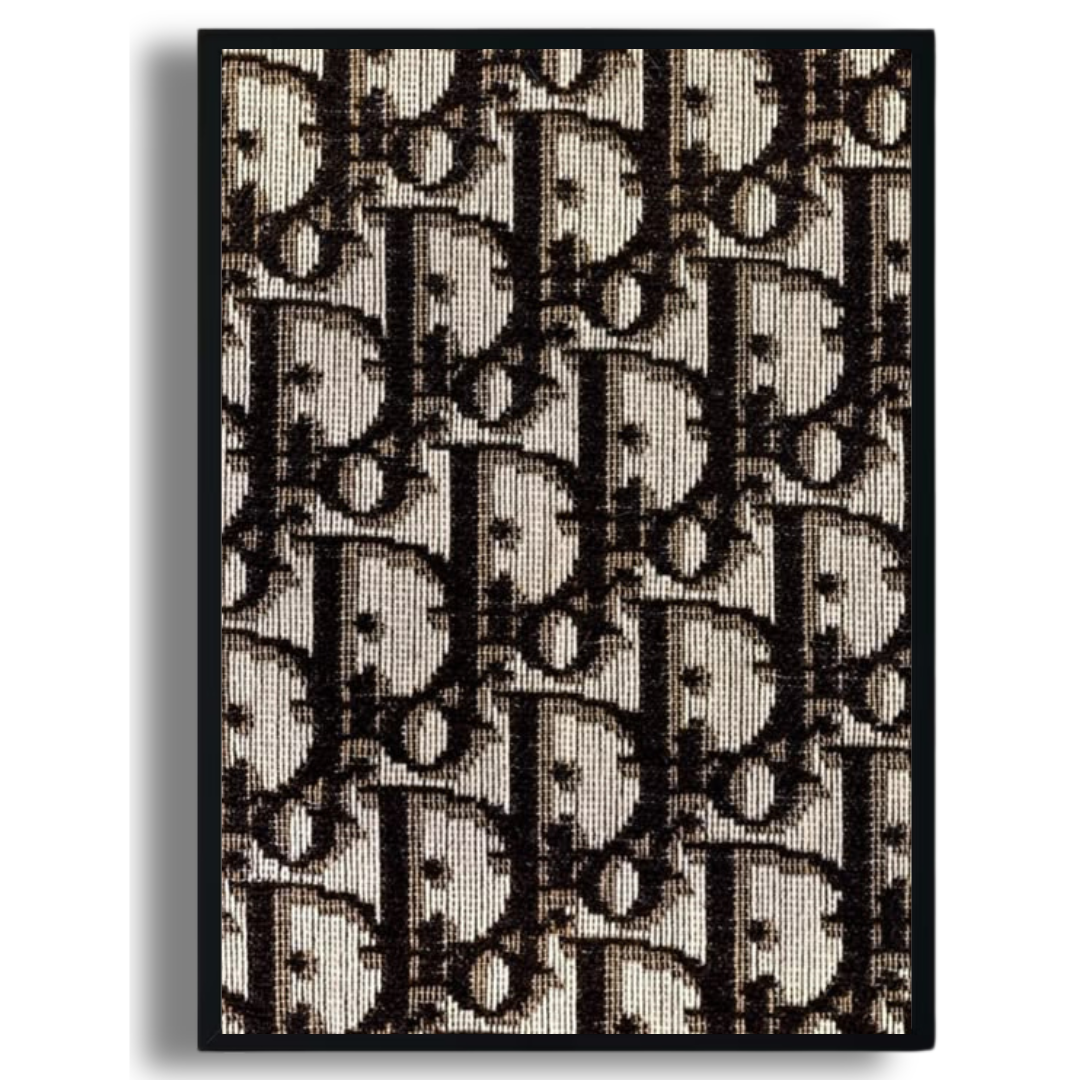 Dior Pattern Texture Poster