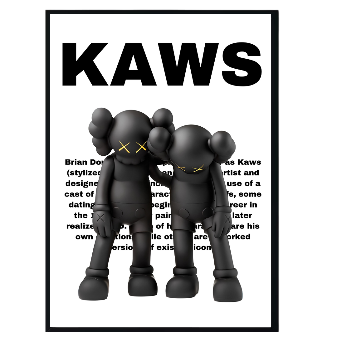 KAWS Duo Poster