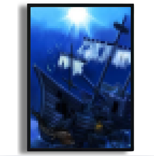 Midnight Ghost Ship Poster