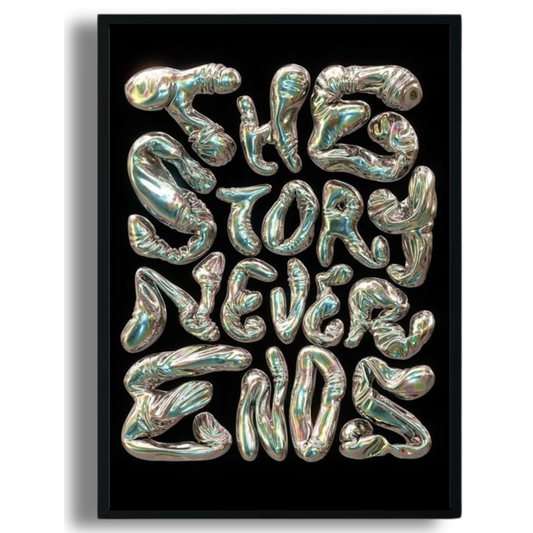 The Story Never Ends Poster