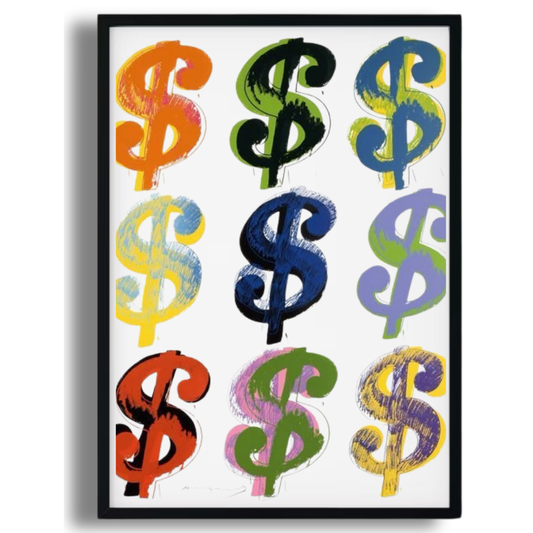 Money Signs Poster