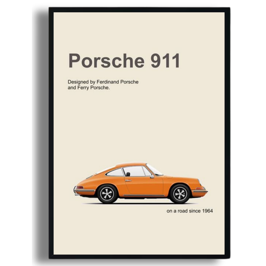 Porsche 911 Poster