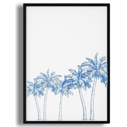 Palm Rhythm Poster