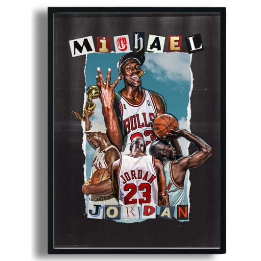 Michael Jordan Collage Poster