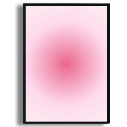 Classic Pink Logo Poster