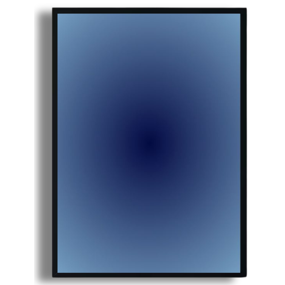 Blue Aura Poster