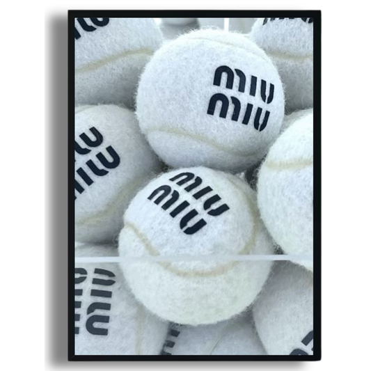 Miu Miu Tennis Poster