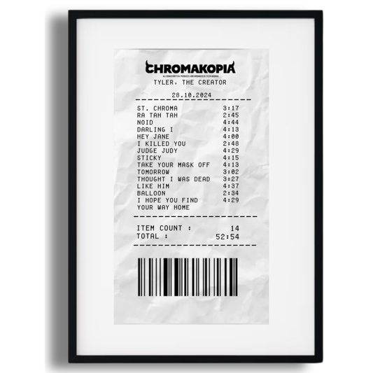 Chromakopia – Tyler the Creator Poster