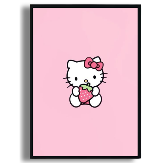Berry Adorable Strawberry Poster