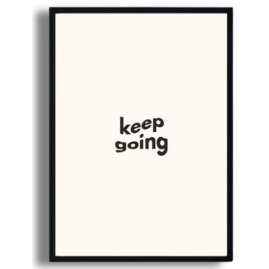 Keep Going Poster
