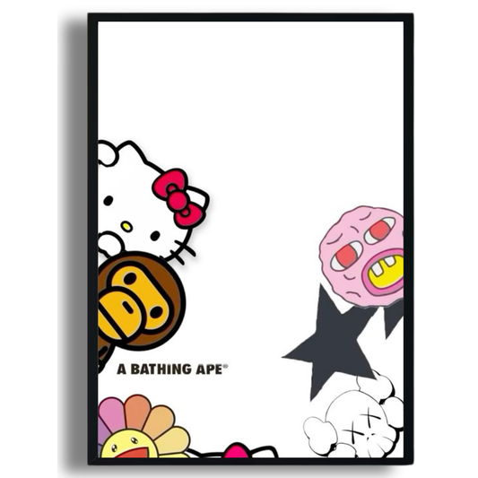 Hello Ape World Poster