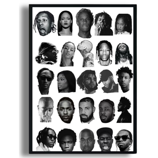 Modern Icons Poster