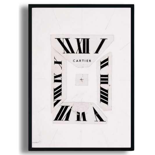 Cartier Dial Poster