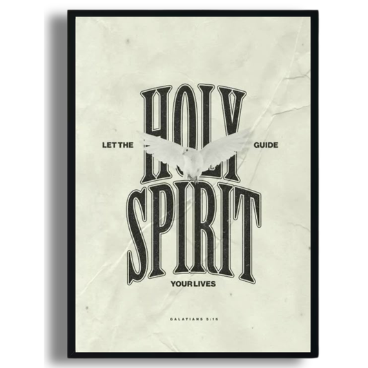 Holy Spirit Guide Poster