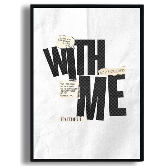 With Me Poster
