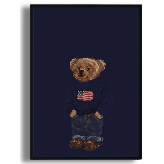Polo Bear Classic Poster
