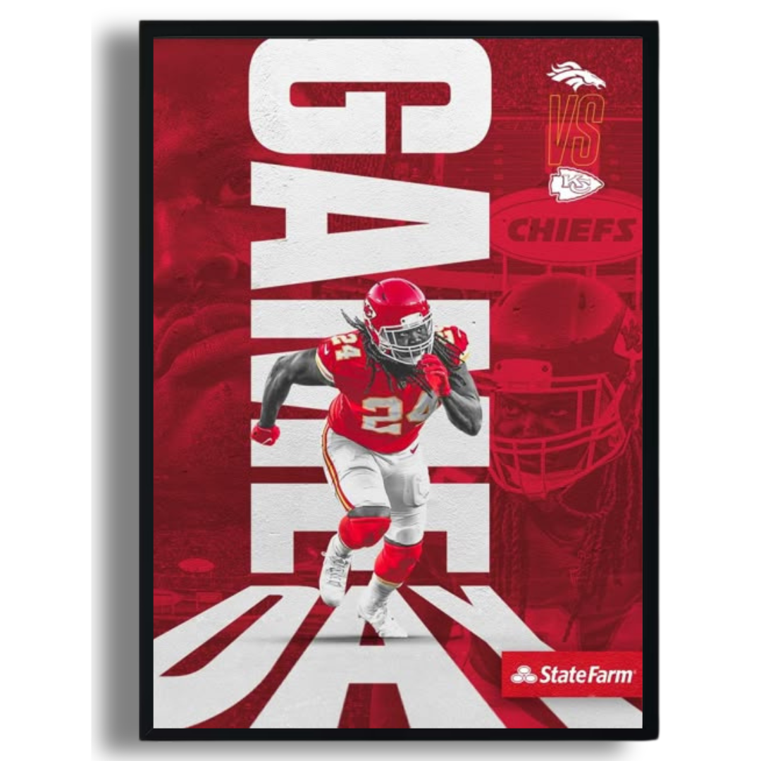 Game Day (Chiefs) Poster
