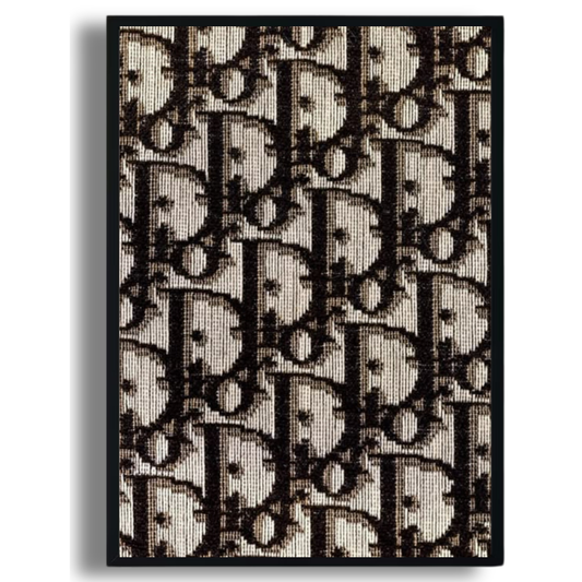 Dior Pattern Texture Poster