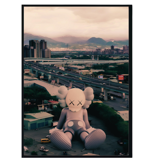 KAWS Companion Taipei Poster