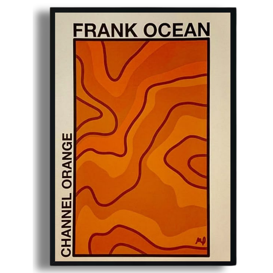 Frank Ocean Channel Orange Poster